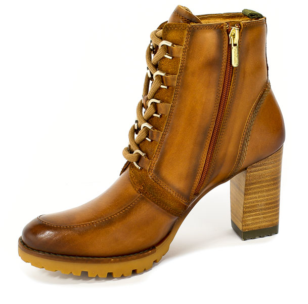 Botki Pikolinos W7M-8842 Brandy Brązowy Skóra