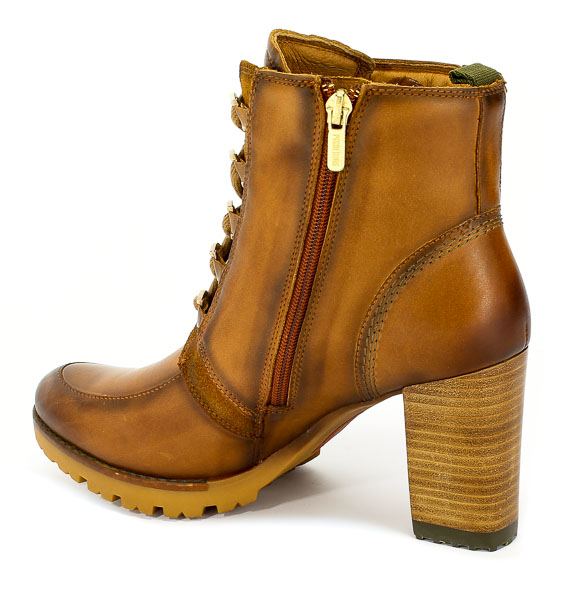 Botki Pikolinos W7M-8842 Brandy Brązowy Skóra