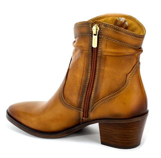Botki Pikolinos W2Z-8552 Brandy Brązowy Skóra