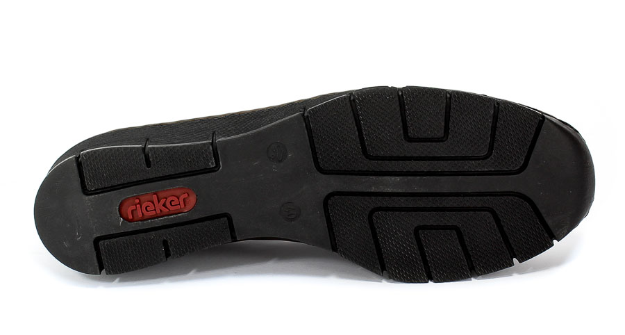 Półbuty Rieker 53751-35 Red Czerwony