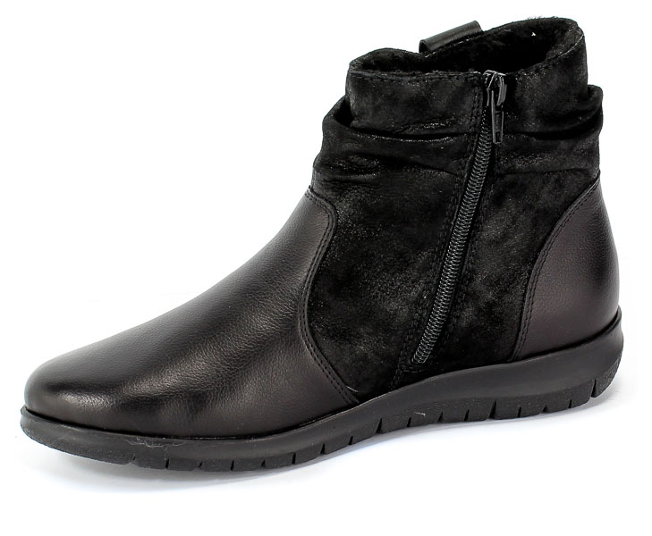 Trzewiki Rieker X0181-00 Black Czarny Skóra