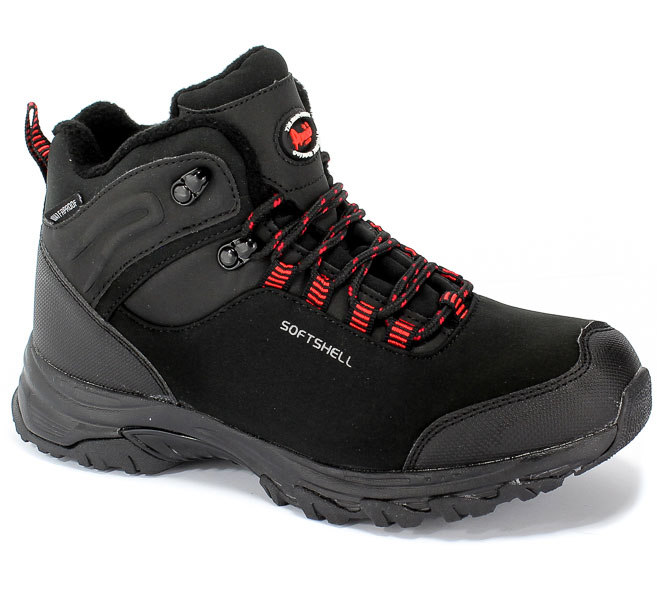Trzewiki American WT62/19 Black/Red Czarny