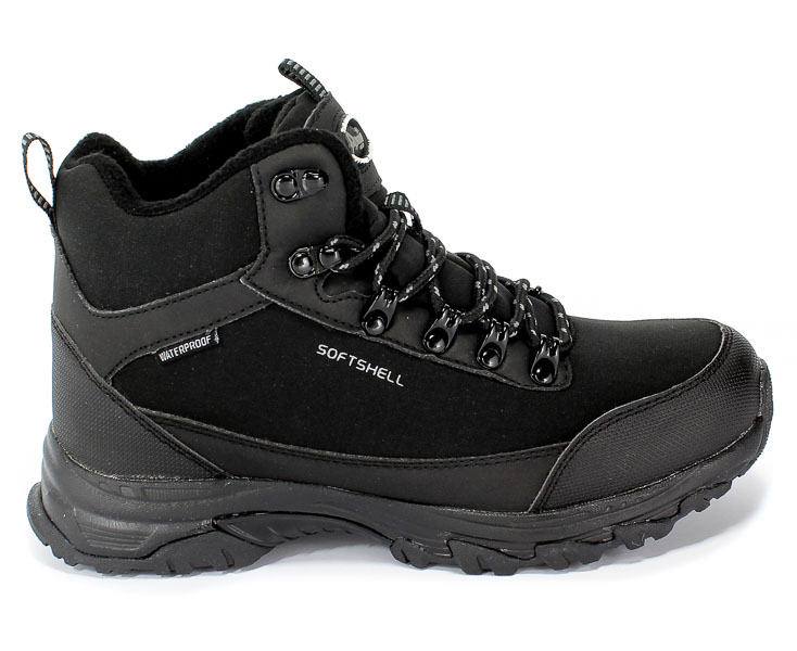 Trzewiki American WT63/19 Black/Black Czarny