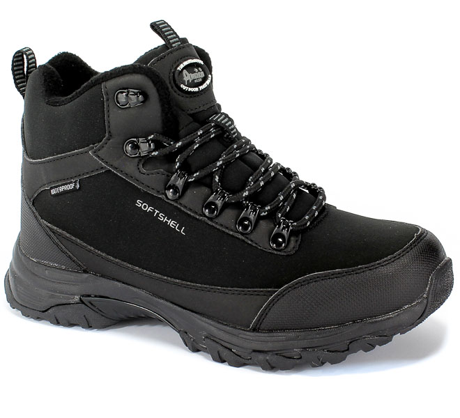 Trzewiki American WT63/19 Black/Black Czarny