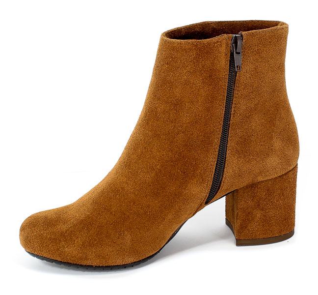 Botki Tomex 1741 Koniakowy Brązowy Skora