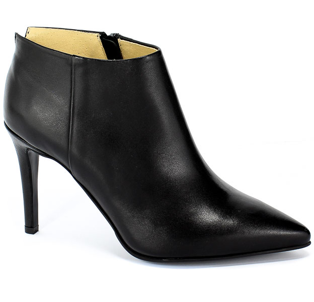 Botki Conhpol Bis B-3907Eś Nero/1380 Czarny Skóra
