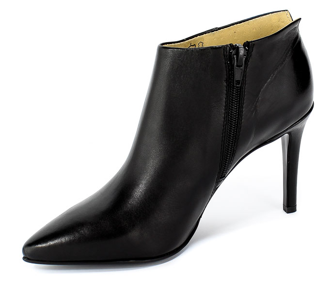 Botki Conhpol Bis B-3907Eś Nero/1380 Czarny Skóra