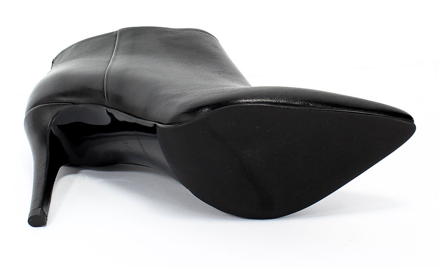 Botki Conhpol Bis B-3907Eś Nero/1380 Czarny Skóra