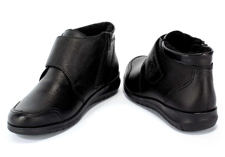 Trzewiki Rieker N0182-00 Black Czarny