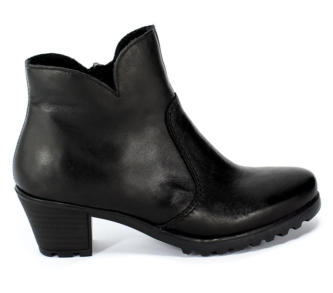 Trzewiki Rieker Y80A4-01 Black Czarny Skóra