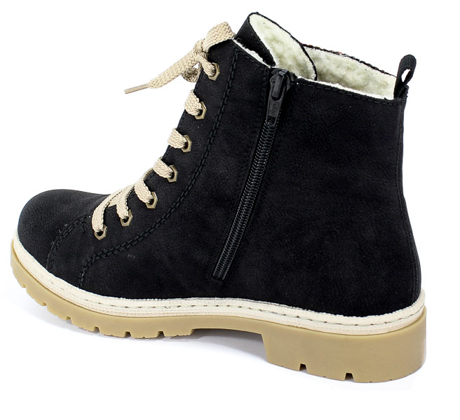 Trzewiki Rieker Y9438-00 Black Czarny 
