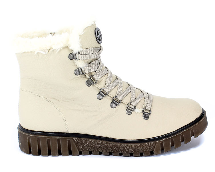 Trzewiki Rieker Y3432-60 Beige Beżowy
