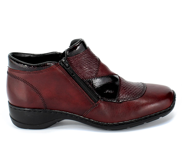 Trzewiki Rieker 58387-35 Red Czerwony