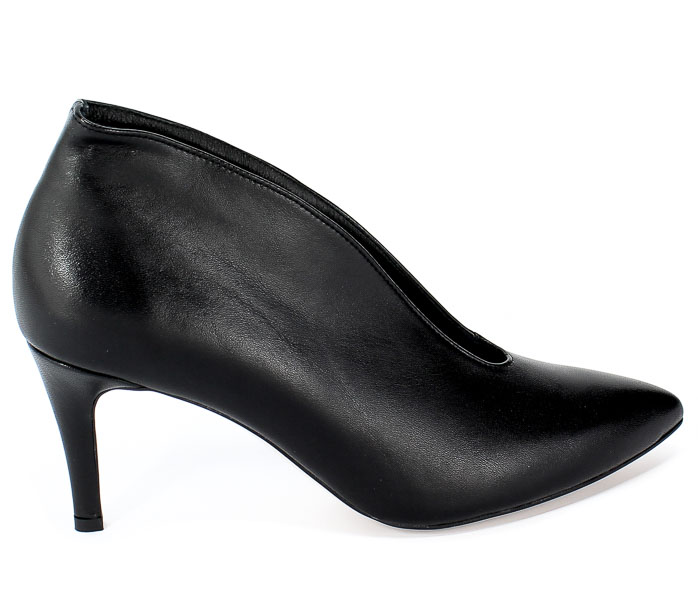 Botki Bravo Moda 1756 Czarny Skóra