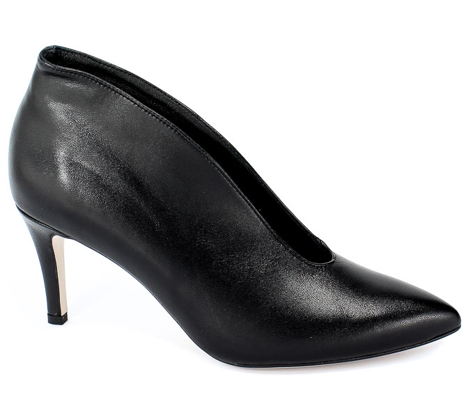 Botki Bravo Moda 1756 Czarny Skóra