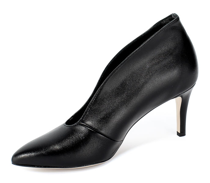 Botki Bravo Moda 1756 Czarny Skóra