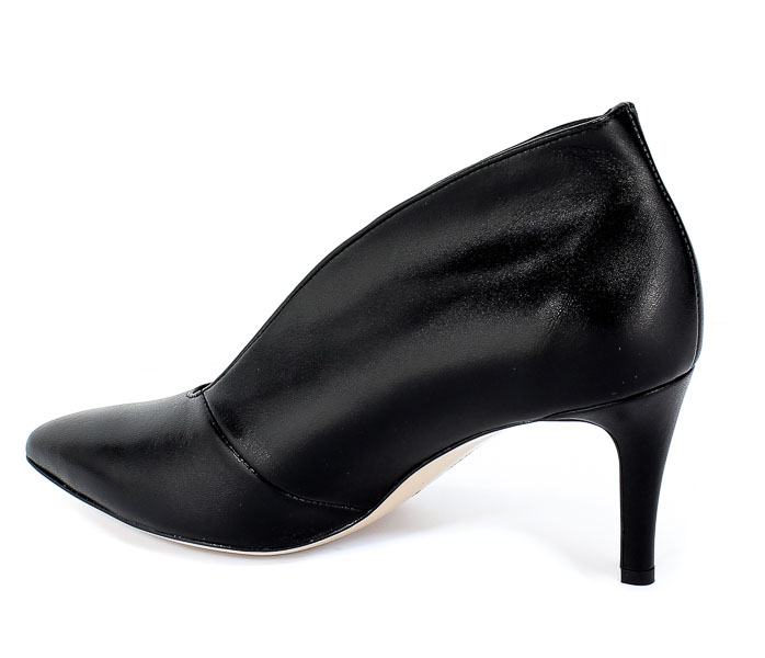 Botki Bravo Moda 1756 Czarny Skóra