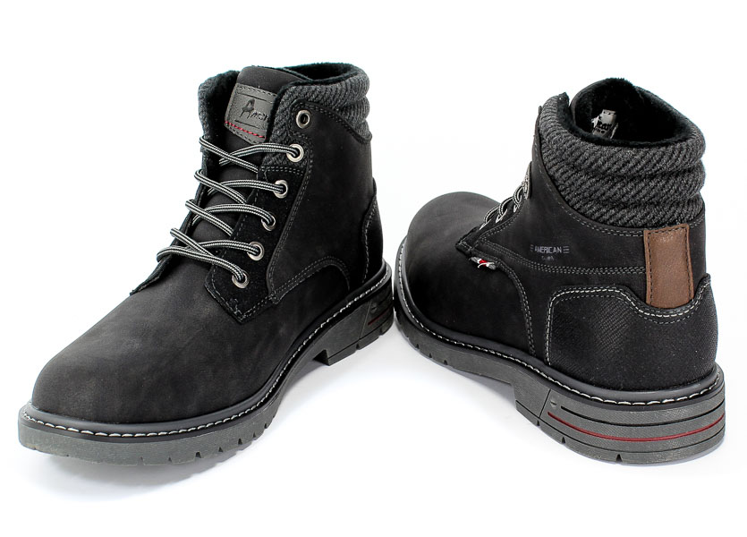 Trzewiki American RH 35/19 Black Czarny