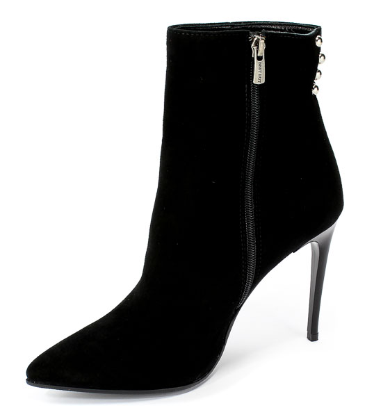 Botki Visconi 2539571/038 Nero Wel Koc Czarny Skóra