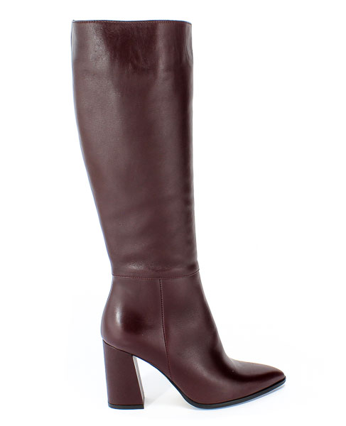 Kozaki Visconi 1631200/200 Bordo 23 Skóra