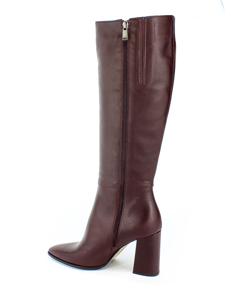 Kozaki Visconi 1631200/200 Bordo 23 Skóra