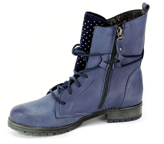 Trzewiki Maciejka 03959-17/00-3 Granat Skóra