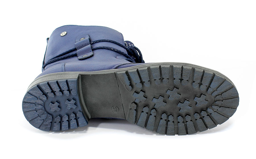 Trzewiki Maciejka 03959-17/00-3 Granat Skóra