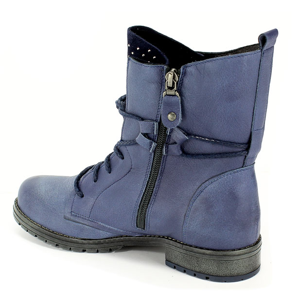 Trzewiki Maciejka 03959-17/00-3 Granat Skóra