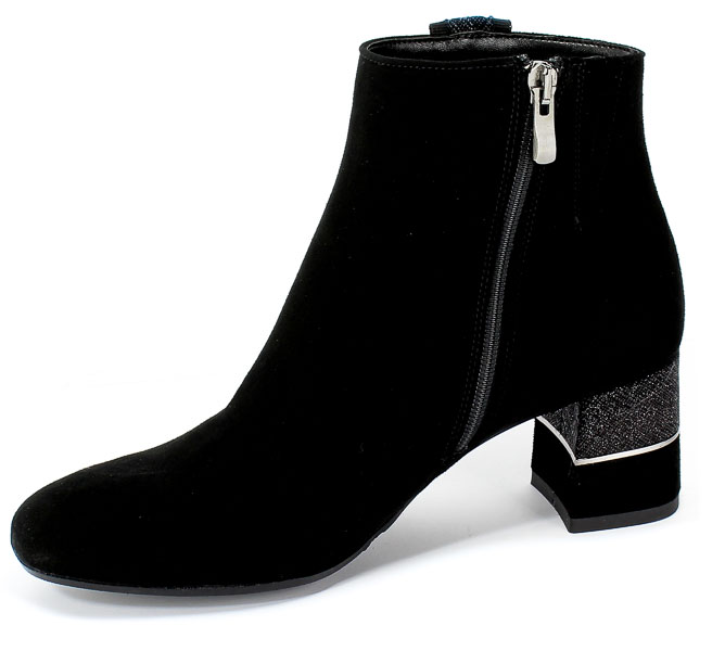 Botki Uncome 29402 Nero Czarny Skóra