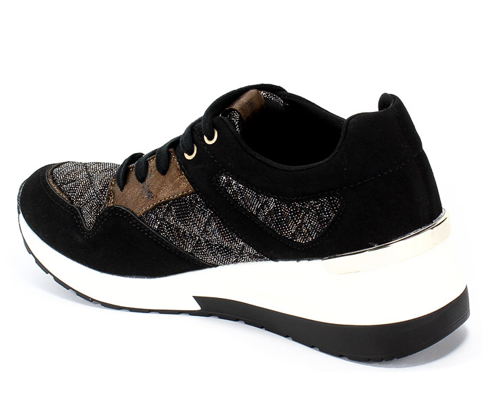 Półbuty Menbur 20693 0001 Negro/Black Czarny