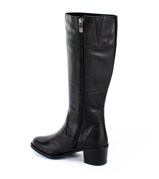 Kozaki Caprice 9-25550-23 022 Black Nappa Czarny Skóra