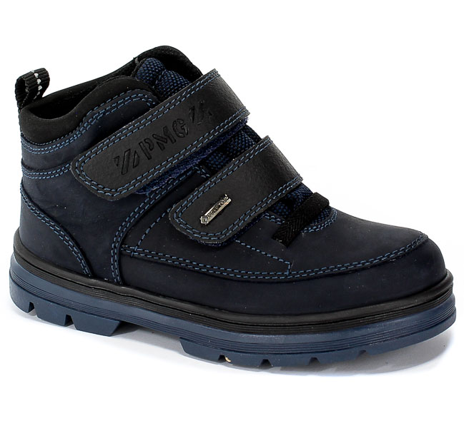 Trzewiki Primigi 4439333 Nabuk Ingr.Schi/Blu Gore Tex r.28-33