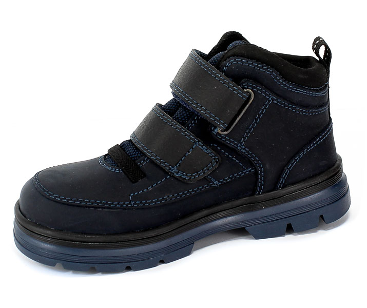 Trzewiki Primigi 4439333 Nabuk Ingr.Schi/Blu Gore Tex r.28-33