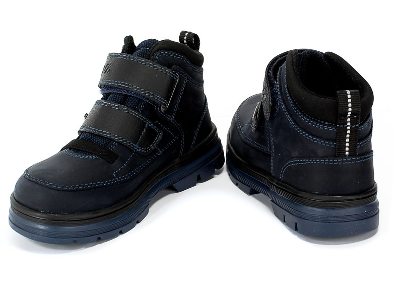 Trzewiki Primigi 4439333 Nabuk Ingr.Schi/Blu Gore Tex r.28-33