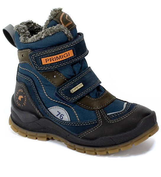 Trzewiki Primigi 4395222 Scam/Gomm/Tecni/Navy Gore Tex r.27-30
