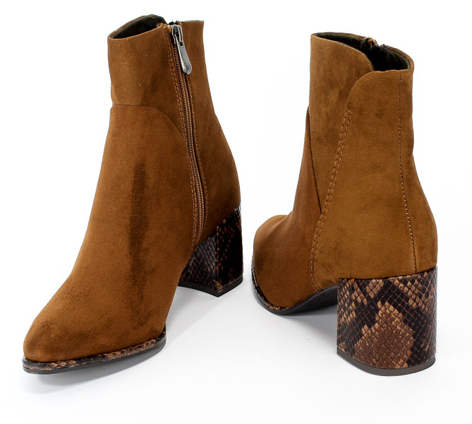 Botki Marco Tozzi 2-25048-33 392 Cognac Comb Brązowy