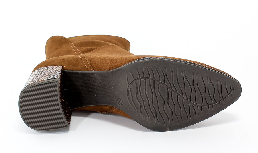 Botki Marco Tozzi 2-25048-33 392 Cognac Comb Brązowy