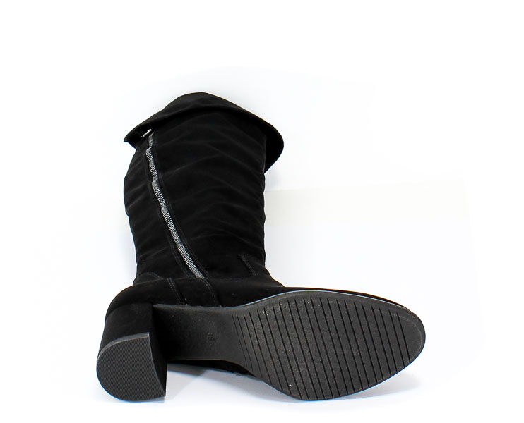Kozaki Marco Tozzi 2-25506-23 001 Black Czarny