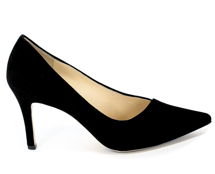 Czółenka Hogl 8-10 7042 Black Czarny Skóra