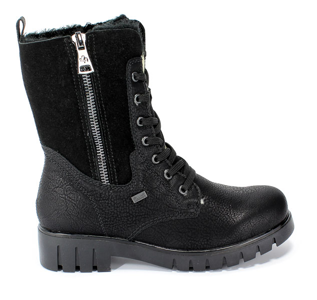 Trzewiki Rieker X2631-00 Black Czarny