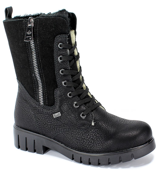 Trzewiki Rieker X2631-00 Black Czarny