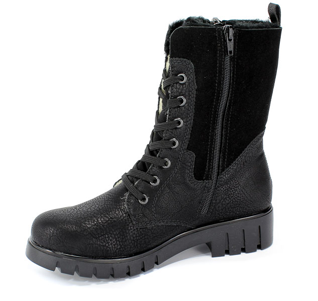 Trzewiki Rieker X2631-00 Black Czarny