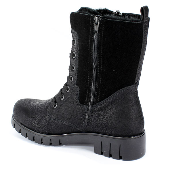 Trzewiki Rieker X2631-00 Black Czarny