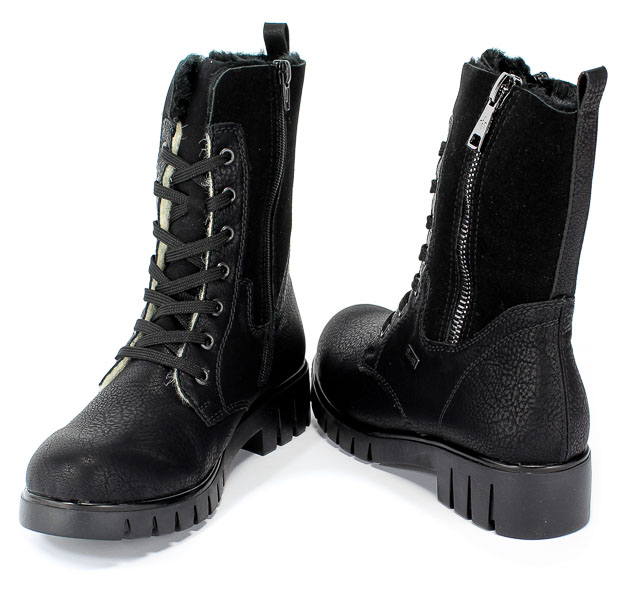 Trzewiki Rieker X2631-00 Black Czarny