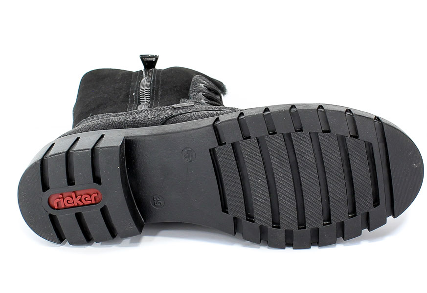 Trzewiki Rieker X2631-00 Black Czarny