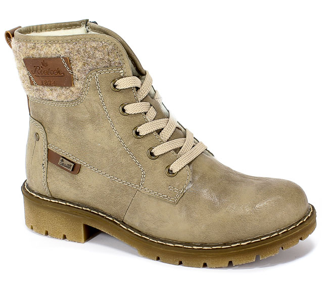 Trzewiki Rieker Y9123-64 Beige Beżowy