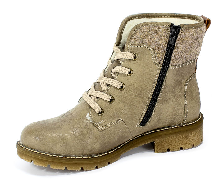 Trzewiki Rieker Y9123-64 Beige Beżowy