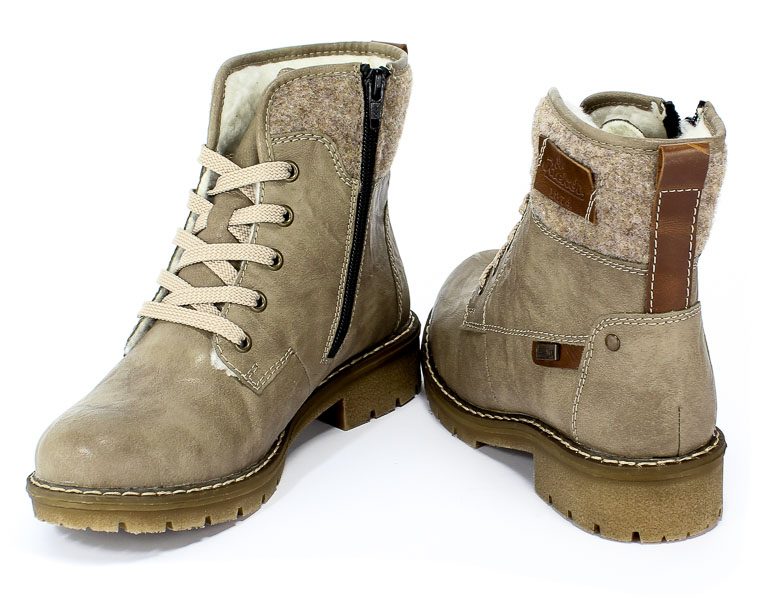 Trzewiki Rieker Y9123-64 Beige Beżowy