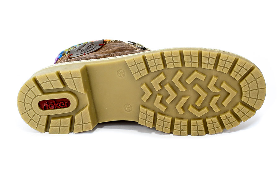 Trzewiki Rieker Y9430-22 Brown Brązowy