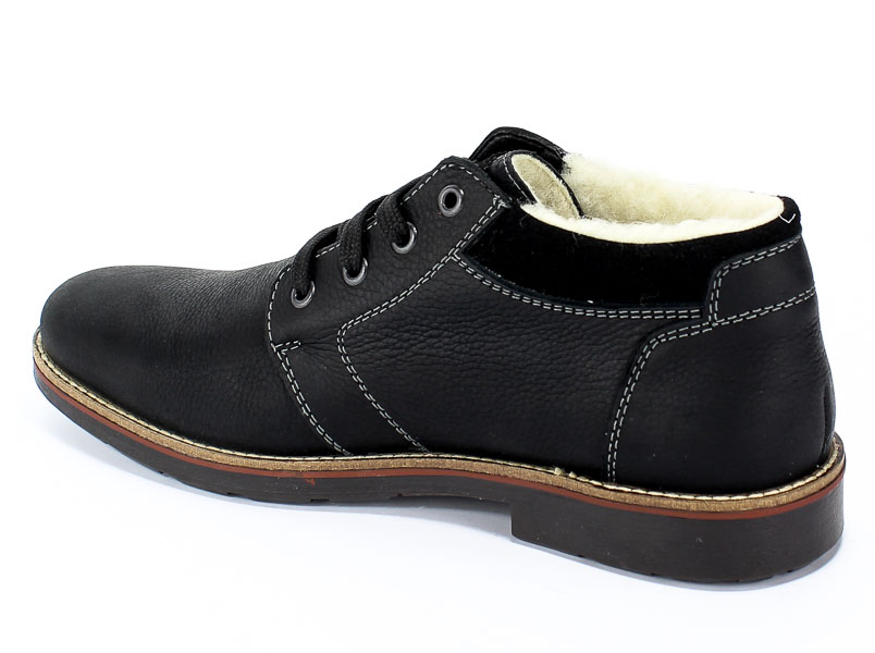 Trzewiki Rieker 15349-00 Black Czarny Skóra